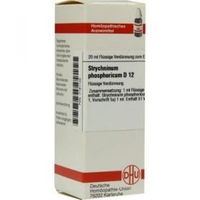 Strychninum Phosph. D 12 Dilution (20 ml) – PZN 7181140 из Германии