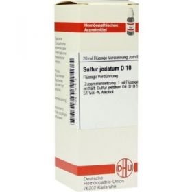 Sulfur Jodat. D 10 Dilution (20 ml) – PZN 7181513 из Германии
