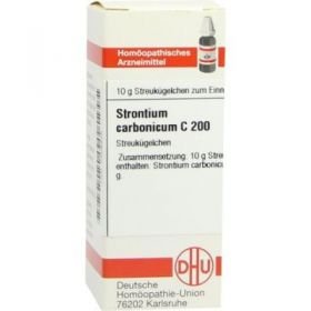 Strontium Carbonicum C 200 Globuli (10 g) – PZN 7459948 из Германии