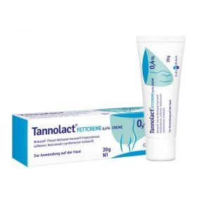 Tannolact Fettcreme 0,4% (20 g) – PZN 8665615 из Германии