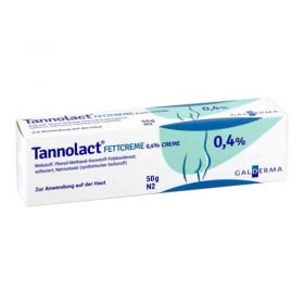 Tannolact Fettcreme 0,4% (50 g) – PZN 8665621 из Германии