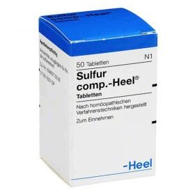 Sulfur Comp.heel Tabletten (50 stk) – PZN 8818970 из Германии