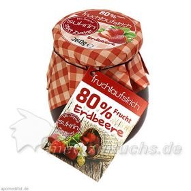 SUKRIN Fruchtaufstrich Erdbeere 80%, 260 G – PZN 11123036 из Германии