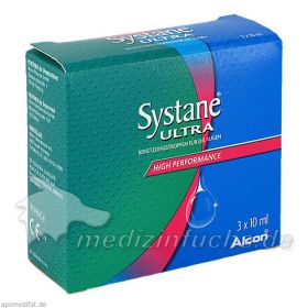 Systane Ultra Benetzungstropfen, 3X10 ML – PZN 1668585 из Германии