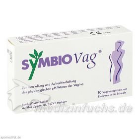 SymbioVag Vaginalzäpfchen, 10 ST – PZN 1679092 из Германии
