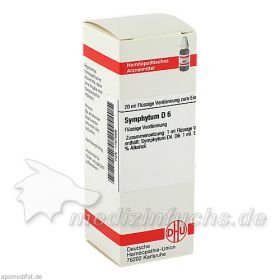 SYMPHYTUM D 6, 20 ML – PZN 1787686 из Германии
