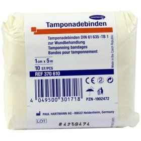 TAMPONADEBIN UNSTER 5MX1CM, 10 ST – PZN 1902472 из Германии