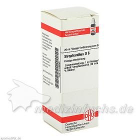 STROPHANTHUS D 6, 20 ML – PZN 2106694 из Германии
