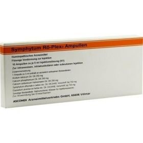 Symphytum Rö Plex Ampulle, 10X5 ML – PZN 2180319 из Германии
