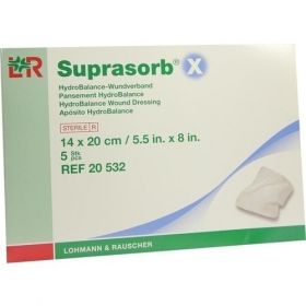 Suprasorb X HydroBalance Wundverand 14x20cm, 5 ST – PZN 3317996 из Германии