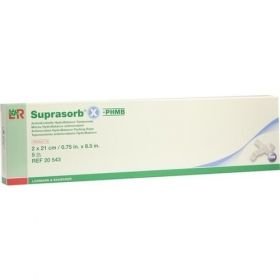 Suprasorb X + PHMB HydroBalance Tamponade 2x21cm, 5 ST – PZN 3501725 из Германии