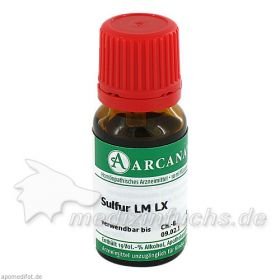 SULFUR ARCA LM 60, 10 ML – PZN 3503210 из Германии