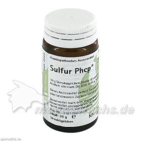 Sulfur Phcp, 20 G – PZN 359882 из Германии