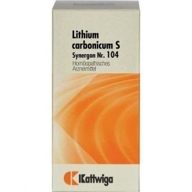 Synergon Kompl Lithium carbonicum S Nr.104, 100 ST – PZN 3634159 из Германии