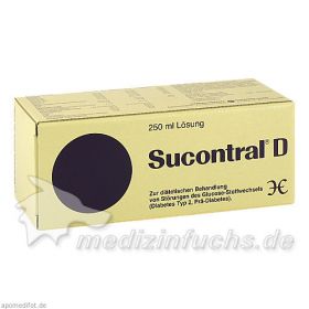 Sucontral D Diabetiker Lösung, 250 ML – PZN 3757838 из Германии