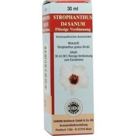 Strophanthus D 4 Sanum flüssige Verdünnung, 30 ML – PZN 4231541 из Германии