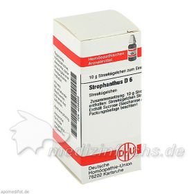 STROPHANTHUS D 6, 10 G – PZN 4238359 из Германии