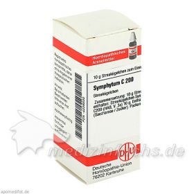 SYMPHYTUM C200, 10 G – PZN 4239330 из Германии