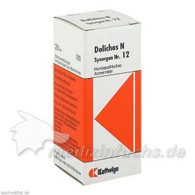 Synergon Kompl Dolichos N Nr.12, 20 ML – PZN 4323562 из Германии