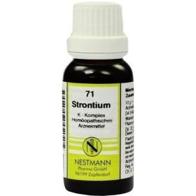 STRONTIUM K Komplex Nr.71 Dilution, 20 ML – PZN 4484549 из Германии