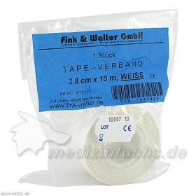 Tape 3.8cmx10m weiss, 1 ST – PZN 4881486 из Германии