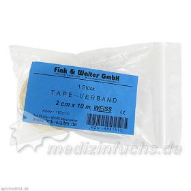 Tape 2cmx10m weiss, 1 ST – PZN 4881813 из Германии