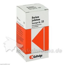 SYNERGON KOMPL BAR JOD 33, 100 ST – PZN 4905703 из Германии