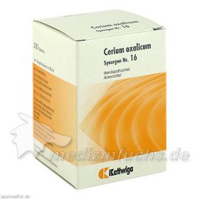 SYNERGON KOMPL CERIU OX 16, 200 ST – PZN 4905809 из Германии