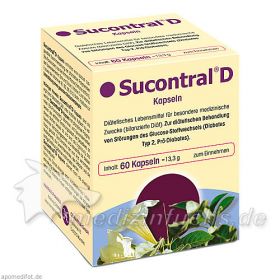 Sucontral D Diabetiker Kapseln, 60 ST – PZN 619521 из Германии