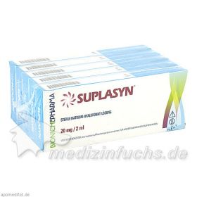 SUPLASYN 20mg/2ml Fertigspritze, 5 ST – PZN 6554478 из Германии