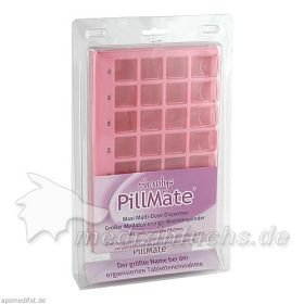 Tablettenbox 1 Woche 28 Fächer Schiebedeckel, 1 ST – PZN 6566553 из Германии