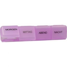 Tablettendose 1 Tag 4 Fächer gross, 1 ST – PZN 6566613 из Германии