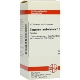 SYZYGIUM JAMBOLANUM D30, 80 ST – PZN 7181648 из Германии
