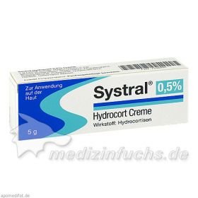 Systral Hydrocort 0.5% Creme, 5 G – PZN 7238495 из Германии