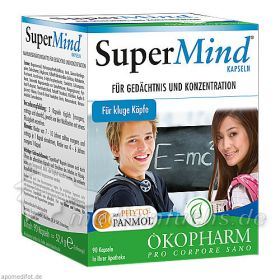 SuperMind Kapseln, 90 ST – PZN 7367123 из Германии