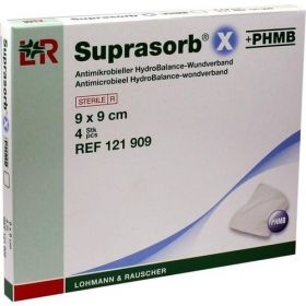 Suprasorb X + PHMB HydroBalance-Wundverband 9x9cm, 4 ST – PZN 7402397 из Германии