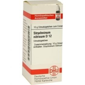 STRYCHNINUM NITRICUM D12, 10 G – PZN 7459983 из Германии