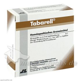 Tabarell, 10X2 ML – PZN 7631666 из Германии