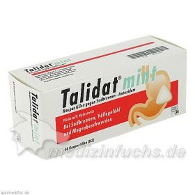TALIDAT mint Kaupastillen gegen Sodbrennen, 50 ST – PZN 84333 из Германии