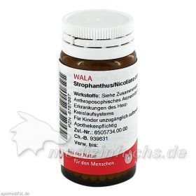 STROPHANTHUS/NICOTIAN COMP, 20 G – PZN 8787867 из Германии