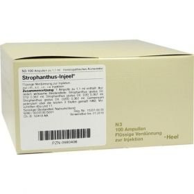 STROPHANTHUS INJ, 100 ST – PZN 980406 из Германии
