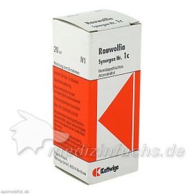 SYNERGON KOMPL RAUWOLFIA 1c, 20 ML – PZN 997513 из Германии