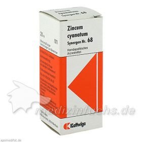 SYNERGON KOMPL ZINC CYA 68, 20 ML – PZN 998240 из Германии
