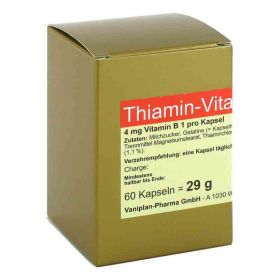 Thiamin Kapseln Vitamin B1 (60 stk) – PZN 574072 из Германии