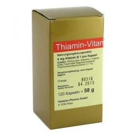 Thiamin Kapseln Vitamin B1 (120 stk) – PZN 574089 из Германии