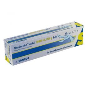 Thrombareduct Sandoz 30000 I.E./100g (40 g) – PZN 852884 из Германии