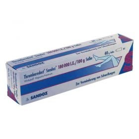 Thrombareduct Sandoz 180000 I.E./100g (40 g) – PZN 858042 из Германии