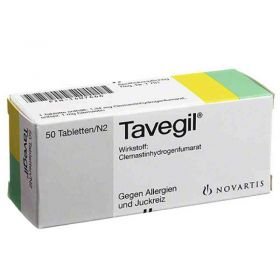 Tavegil (50 stk) – PZN 1407666 из Германии