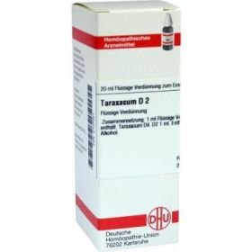 Taraxacum D 2 Dilution (20 ml) – PZN 2107251 из Германии