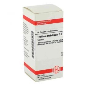 Thallium Met. D 6 Tabletten (80 stk) – PZN 2119805 из Германии